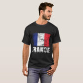 T-shirt Drapeau français (Devant entier)