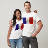 T-shirt Drapeau français (Unisexe)