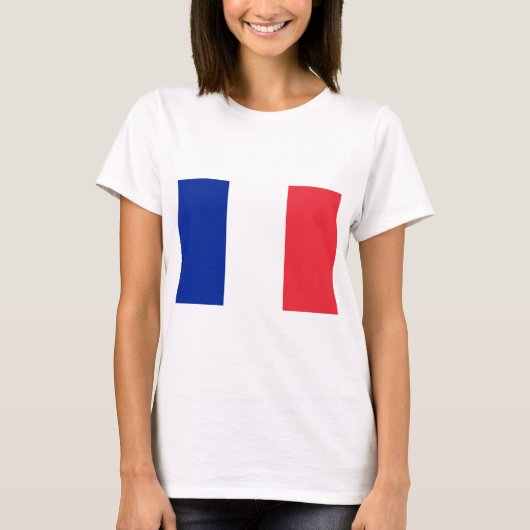 T-shirt Drapeau français (France) (Devant)