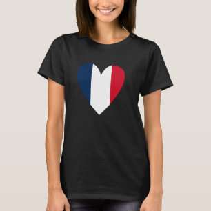 T-shirt Drapeau français Tour Eiffel Frankreich Souven