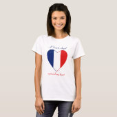 T-shirt Drapeau France (Devant entier)