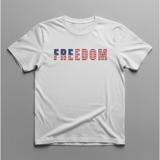 T-shirt Drapeau Freedom USA