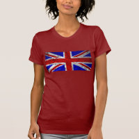 Drapeau froissé d'Union Jack