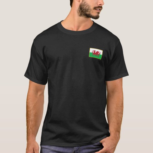 T-Shirt Drapeau gallois (Devant)