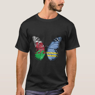 T-shirt Drapeau gallois d'Aruba