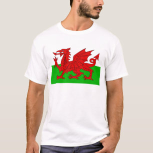 T-shirt Drapeau Gallois / Pays de Galles - Cymru haute qua