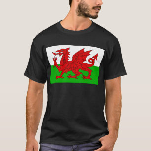 T-shirt Drapeau Gallois / Pays de Galles - Cymru haute qua