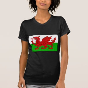 T-shirt Drapeau Gallois / Pays de Galles - Cymru haute qua
