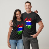 T-shirt Drapeau Gambie (Unisexe)