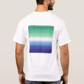 T-shirt Drapeau Gay Gay MLM Pride - Drapeau couleur MLM (Dos)