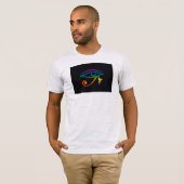 T-shirt Drapeau Gay Goth Pride (Devant entier)