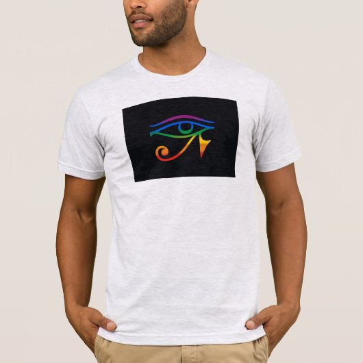T-shirt Drapeau Gay Goth Pride (Devant)