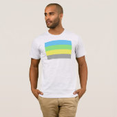 T-shirt Drapeau Gay Male Alternative Pride (Devant entier)