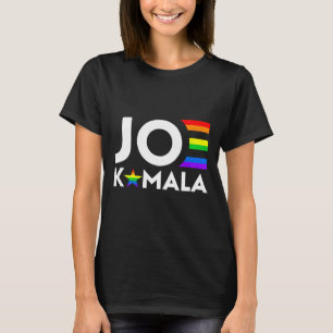 T-shirt Drapeau Gay pride Kamala Biden Harris 2020 Lgbt De