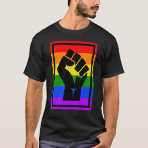 T-shirt Drapeau Gay pride Lgbtq De La Première Manifestati