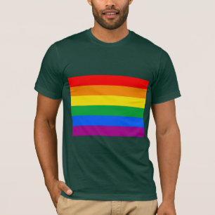 T-SHIRT DRAPEAU GAY PRIDE OFFICIEL