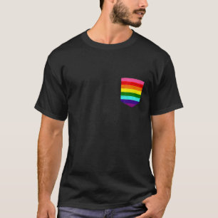 T-shirt Drapeau Gay pride original 8 bandes
