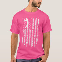 Drapeau Golfer Américain Usa Golf Amateur de golf
