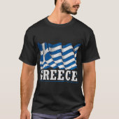 T-shirt Drapeau grec (Devant)