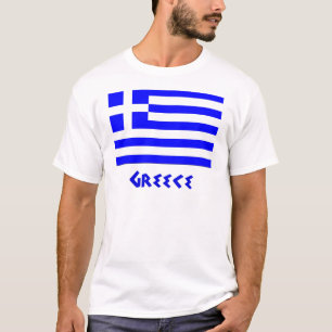 T-shirt Drapeau grec