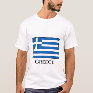 T-shirt Drapeau grec