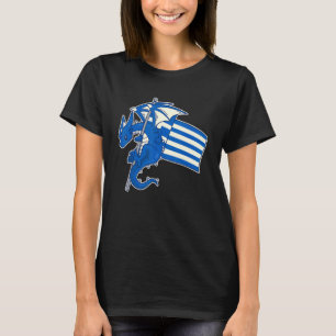 T-shirt Drapeau grec épopé fier de la Grèce