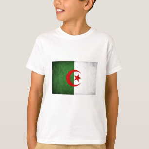T-shirt Drapeau Grunge Algérie