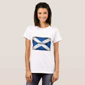 T-shirt drapeau grunge armstrong (Devant entier)