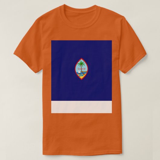T-shirt Drapeau Guam (Design devant)
