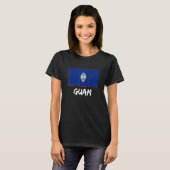T-shirt Drapeau guaméen Guam (Devant entier)