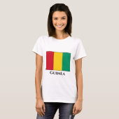 T-shirt Drapeau Guinée (Devant entier)