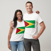 T-shirt Drapeau Guyana (Unisexe)