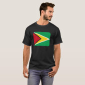 T-shirt Drapeau Guyana (Devant entier)