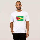 T-shirt Drapeau Guyana (Devant entier)