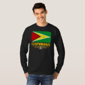 T-shirt Drapeau Guyana (Devant entier)