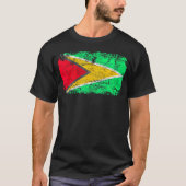 T-shirt Drapeau Guyana (Devant)