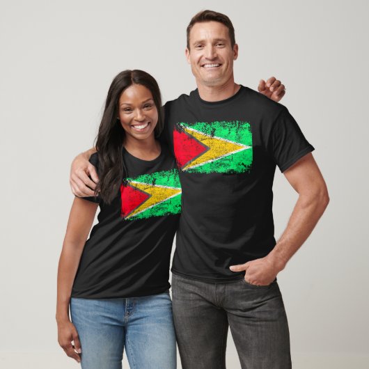 T-shirt Drapeau Guyana (Unisexe)