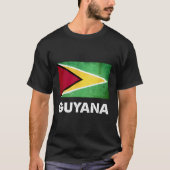 T-shirt Drapeau Guyanais (Devant)