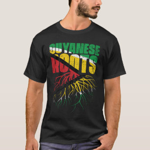 T-shirt Drapeau Guyanais des racines