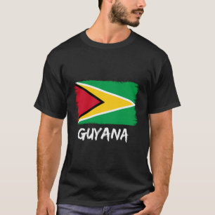 T-shirt Drapeau guyanais Guyana
