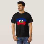 T-shirt Drapeau Haïti (Devant entier)