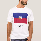 T-shirt Drapeau Haïti (Devant)