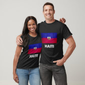T-shirt Drapeau Haïti (Unisexe)