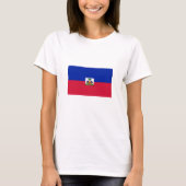T-shirt Drapeau Haïti (Devant)