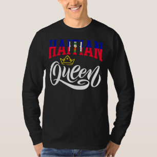 T-shirt Drapeau Haïti de la Reine Haïti
