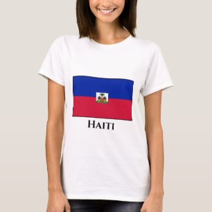 T-shirt Drapeau haïtien