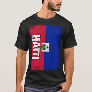 T-shirt Drapeau haïtien Haïti 2