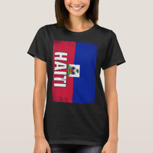 T-shirt Drapeau haïtien Haïti 2