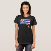 T-shirt Drapeau Hawaï (Devant entier)