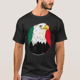 T-shirt Drapeau Hecho En Mexique Rouge Vert Et Blanc Mexic